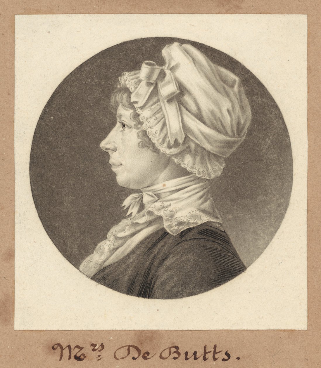 Marianne Welby DeButts alkotó: Charles B. J. Févret de Saint Mémin