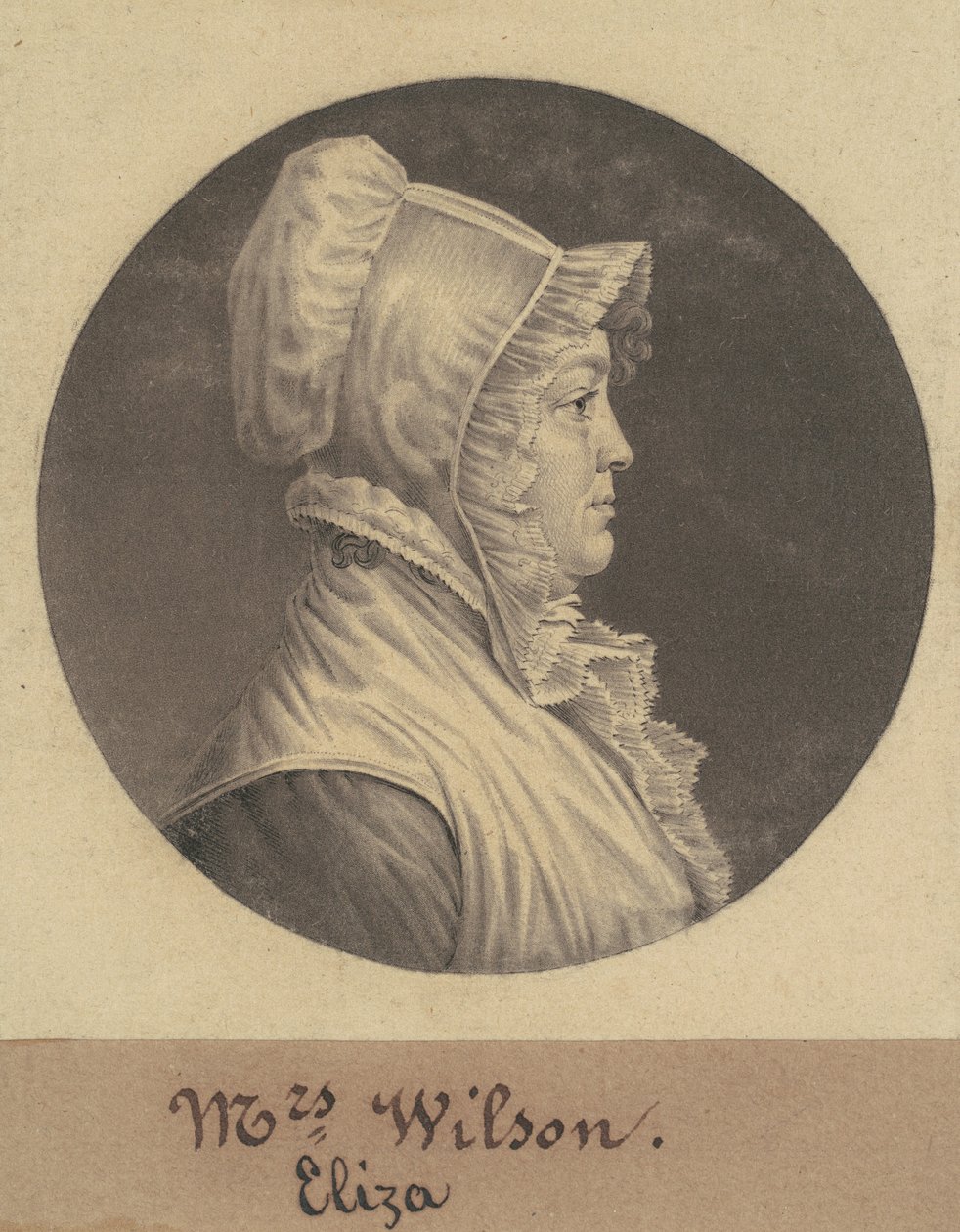 Mary Fleming Lewis alkotó: Charles B. J. Févret de Saint Mémin