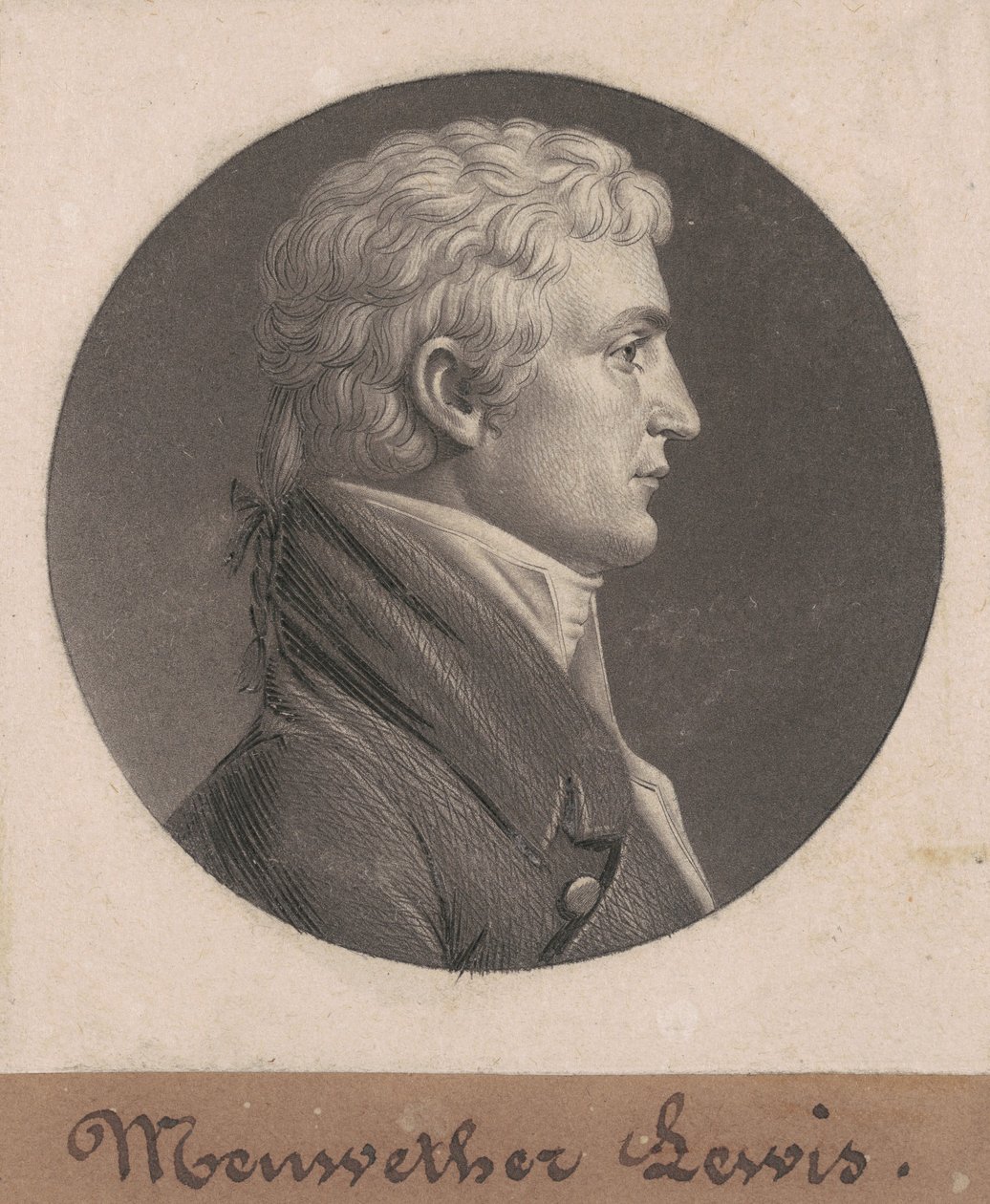 Meriwether Lewis alkotó: Charles B. J. Févret de Saint Mémin