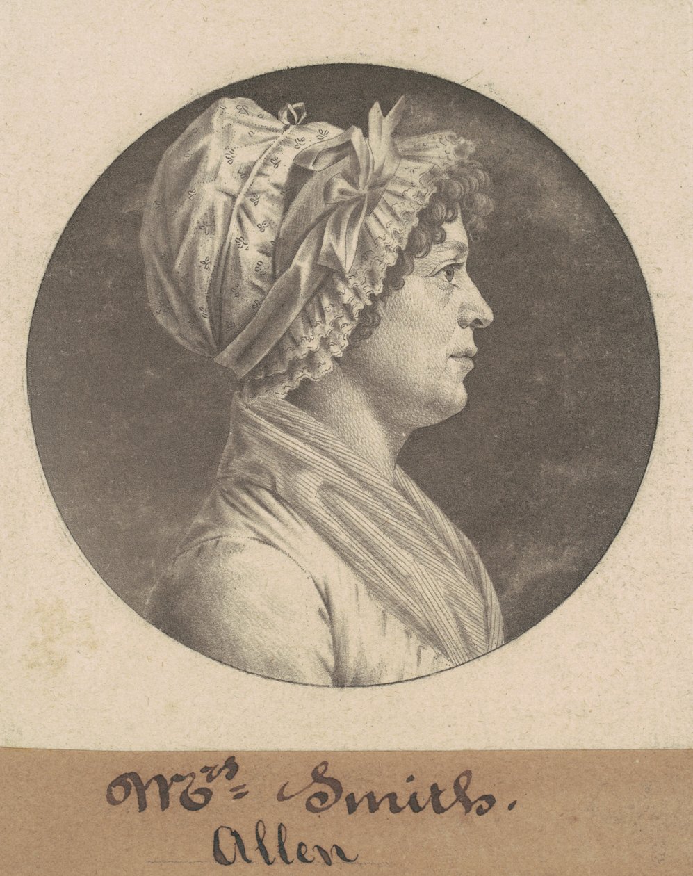 Mrs. Smith alkotó: Charles B. J. Févret de Saint Mémin