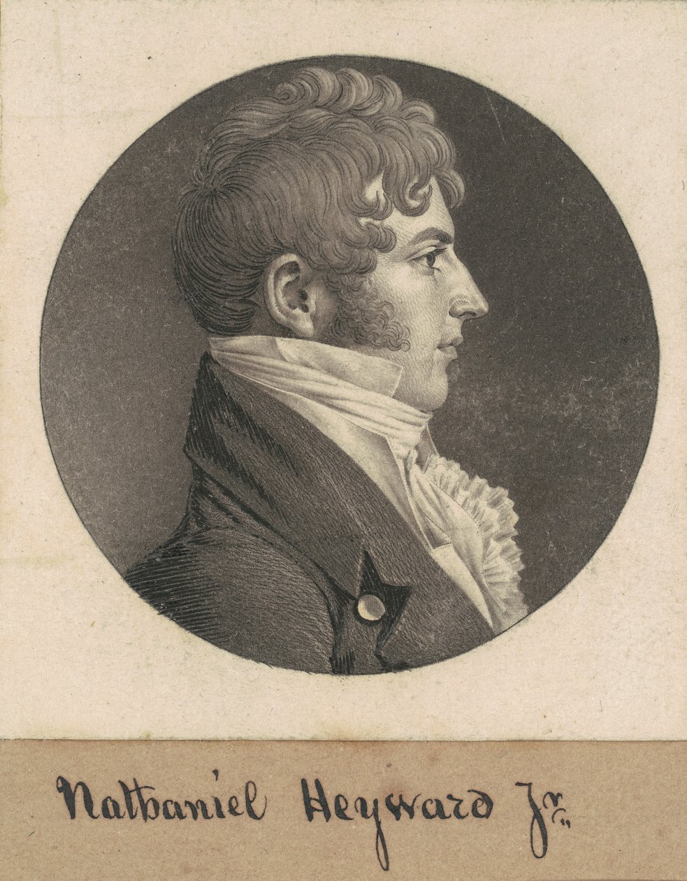 Nathaniel Heyward, Jr. alkotó: Charles B. J. Févret de Saint Mémin