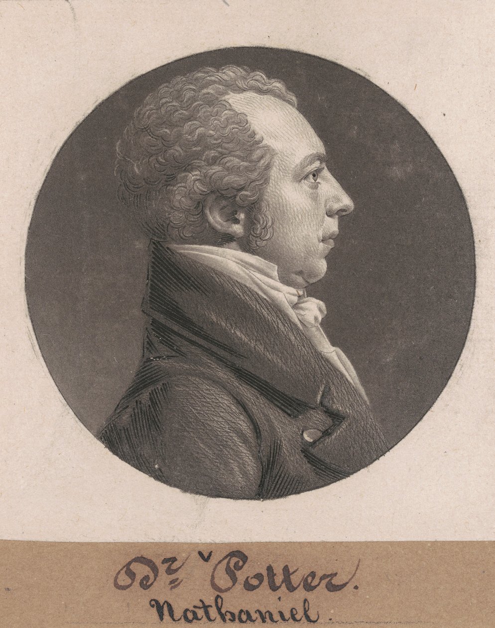 Nathaniel Potter alkotó: Charles B. J. Févret de Saint Mémin