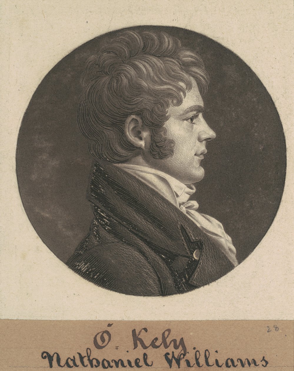 Nathaniel Williams alkotó: Charles B. J. Févret de Saint Mémin