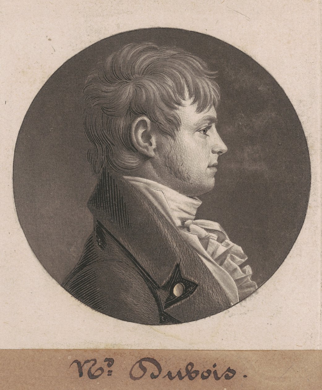 Nicholas DuBois alkotó: Charles B. J. Févret de Saint Mémin