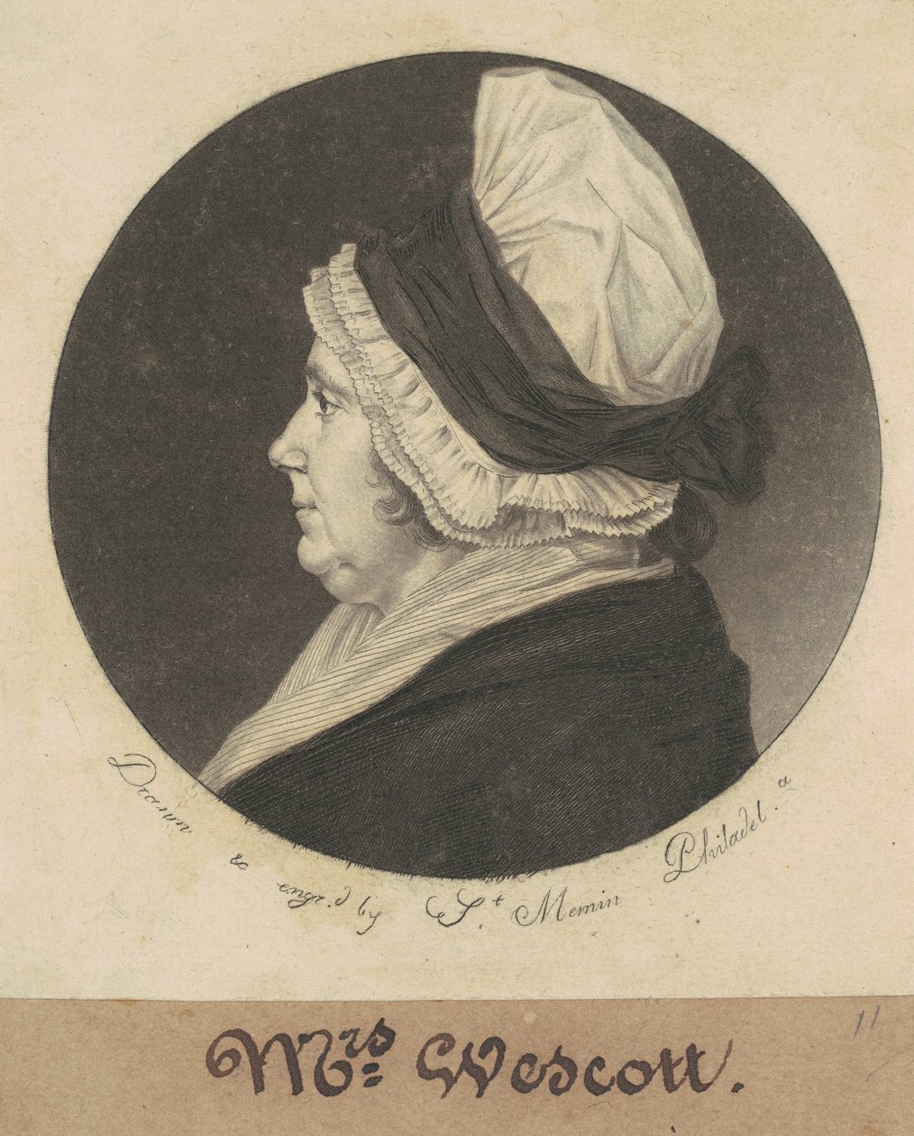 Türelemtörténet Wescott alkotó: Charles B. J. Févret de Saint Mémin
