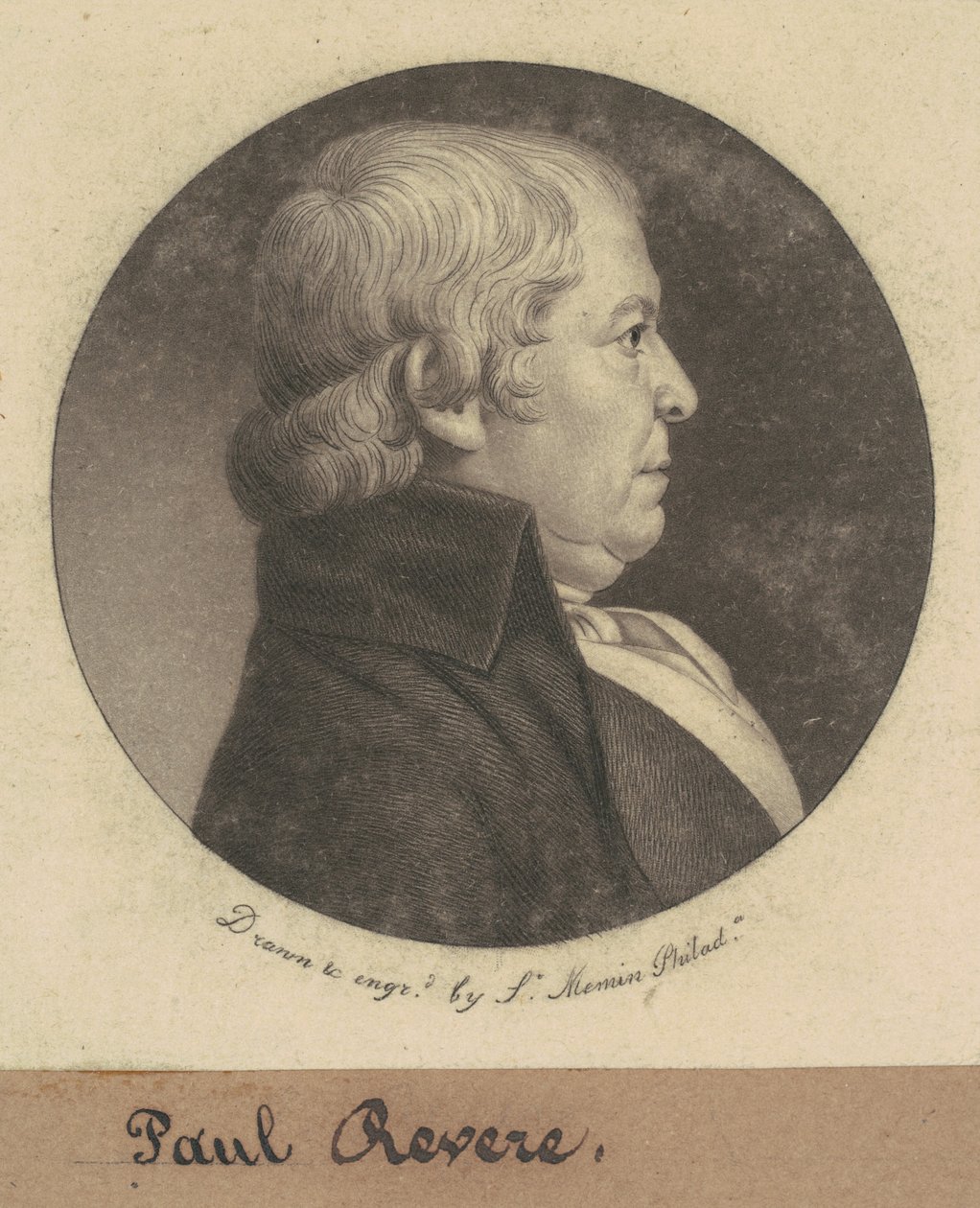 Paul Revere alkotó: Charles B. J. Févret de Saint Mémin