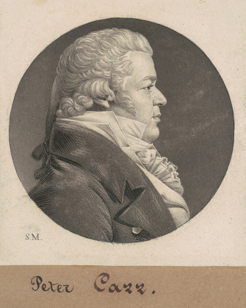 Peter Carr alkotó: Charles B. J. Févret de Saint Mémin