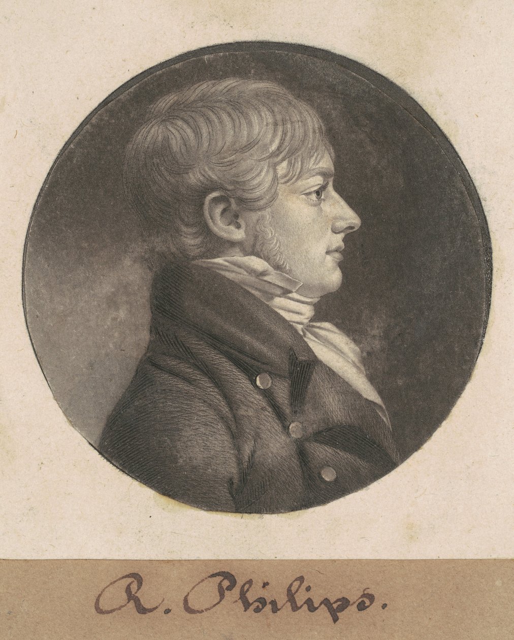 R. Philips alkotó: Charles B. J. Févret de Saint Mémin