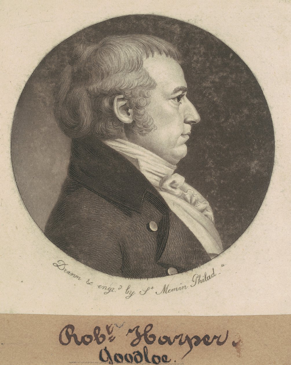 Robert Goodloe Harper alkotó: Charles B. J. Févret de Saint Mémin