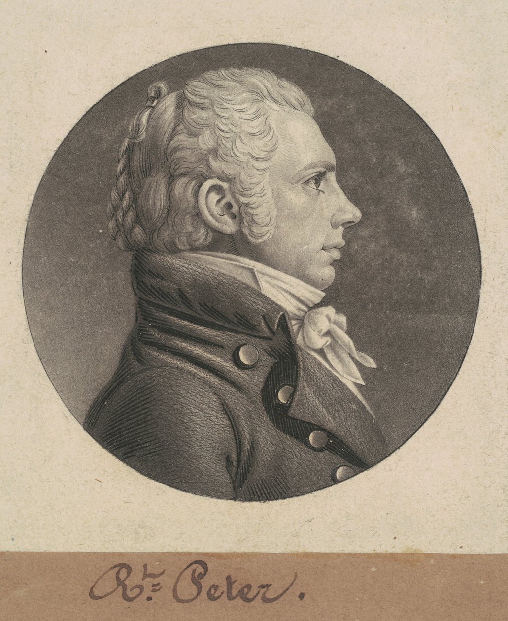 Robert Peter, ifj. alkotó: Charles B. J. Févret de Saint Mémin