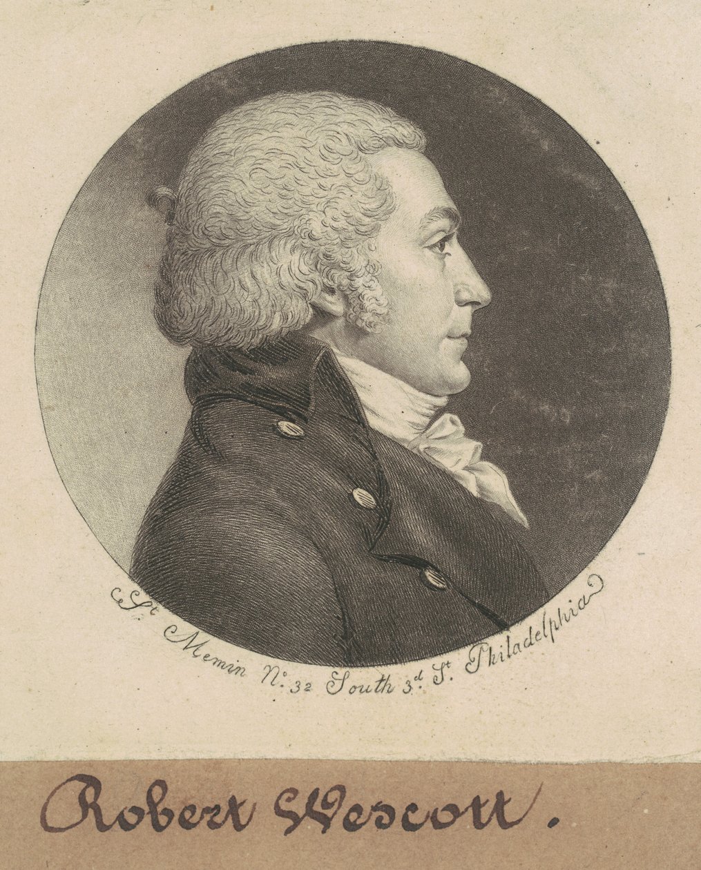 Robert Wescott alkotó: Charles B. J. Févret de Saint Mémin