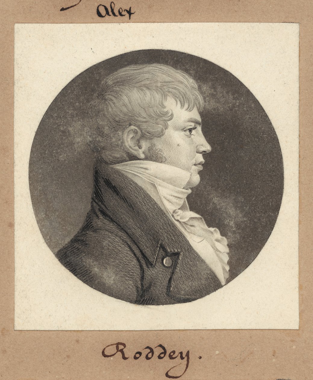 Roddey alkotó: Charles B. J. Févret de Saint Mémin