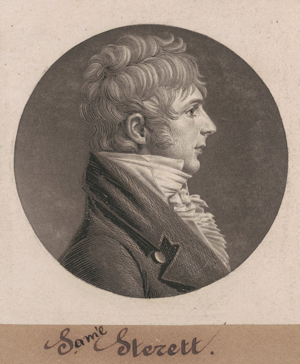 S. Steret alkotó: Charles B. J. Févret de Saint Mémin
