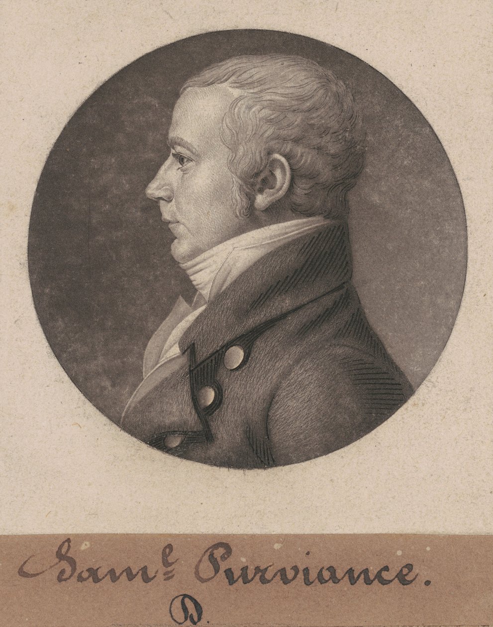 Samuel Dinsmore Purviance alkotó: Charles B. J. Févret de Saint Mémin