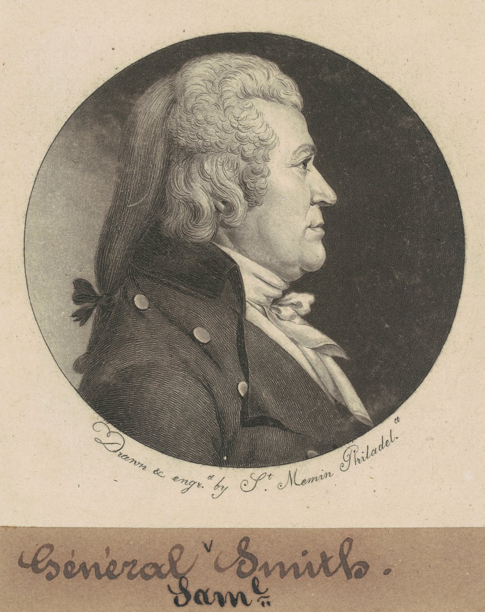 Samuel Smith alkotó: Charles B. J. Févret de Saint Mémin