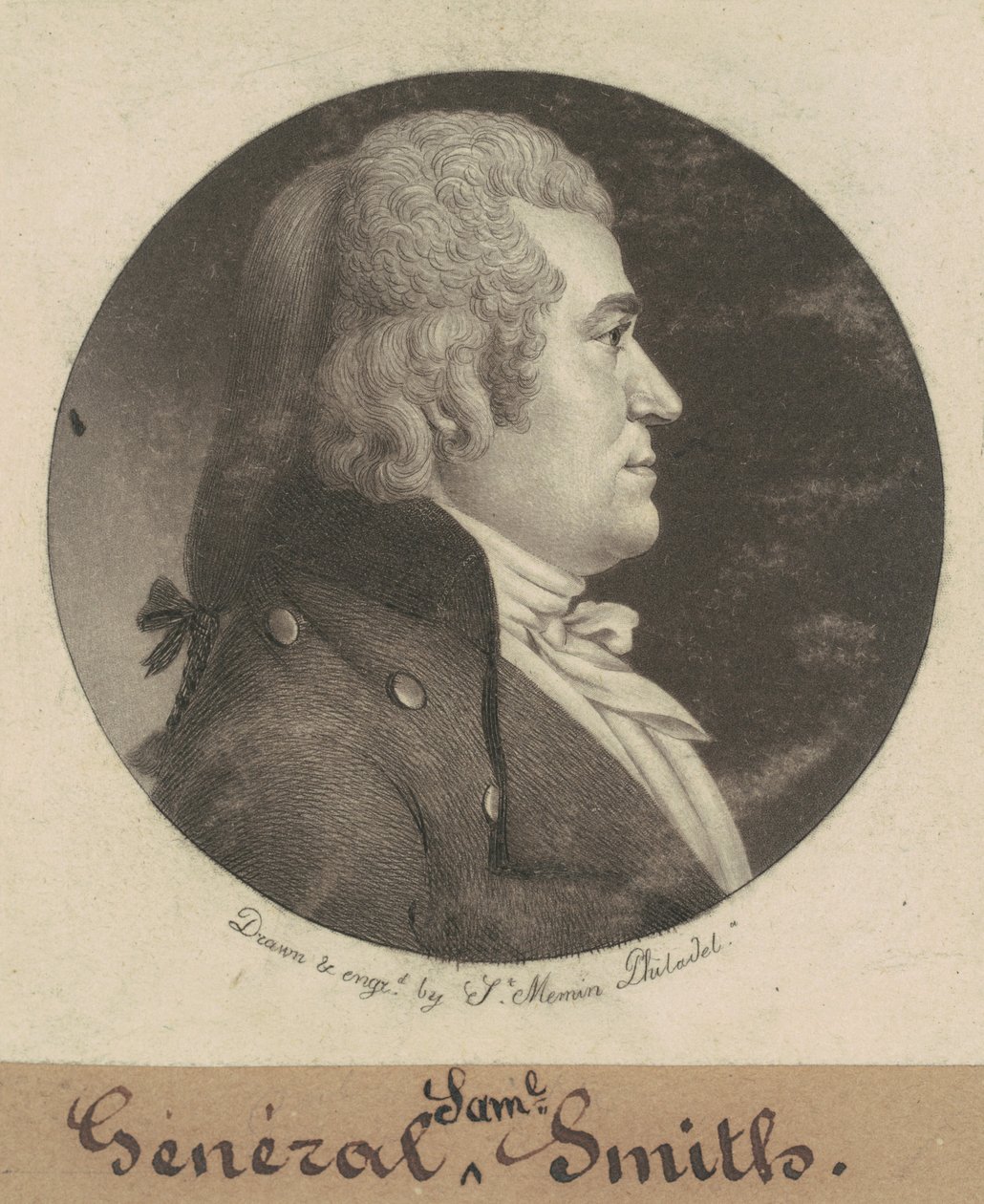 Samuel Smith alkotó: Charles B. J. Févret de Saint Mémin