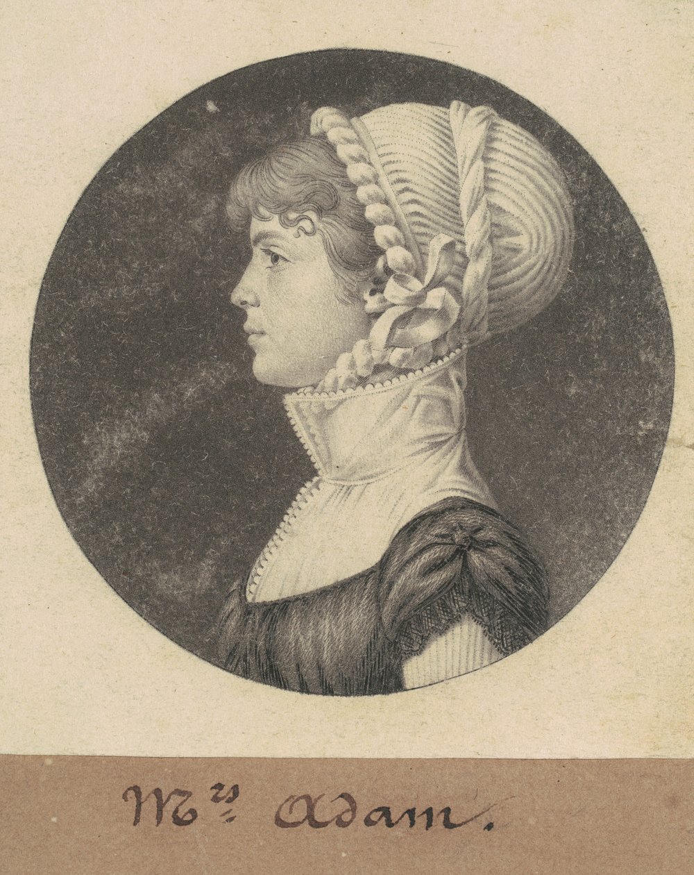 Sarah Eve Adams alkotó: Charles B. J. Févret de Saint Mémin