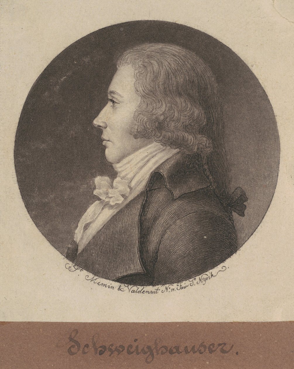 Schweighauser alkotó: Charles B. J. Févret de Saint Mémin
