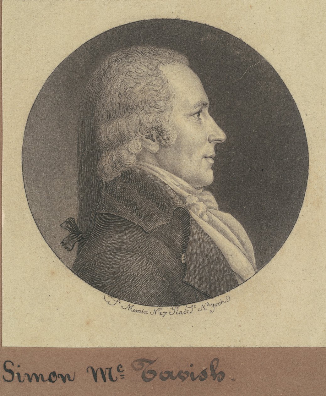 Simon McTavish alkotó: Charles B. J. Févret de Saint Mémin