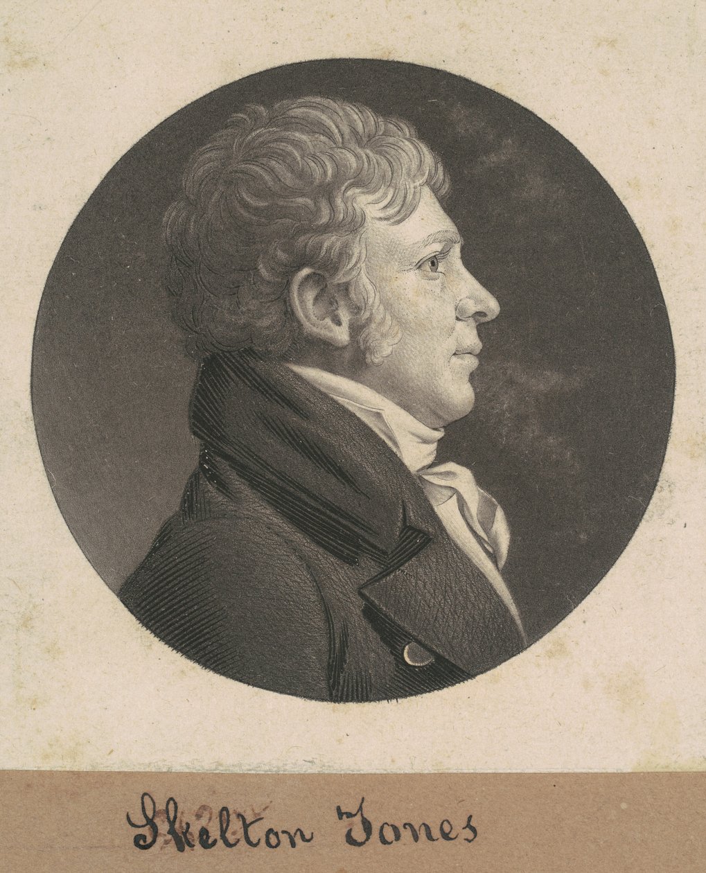 Skelton Jones alkotó: Charles B. J. Févret de Saint Mémin