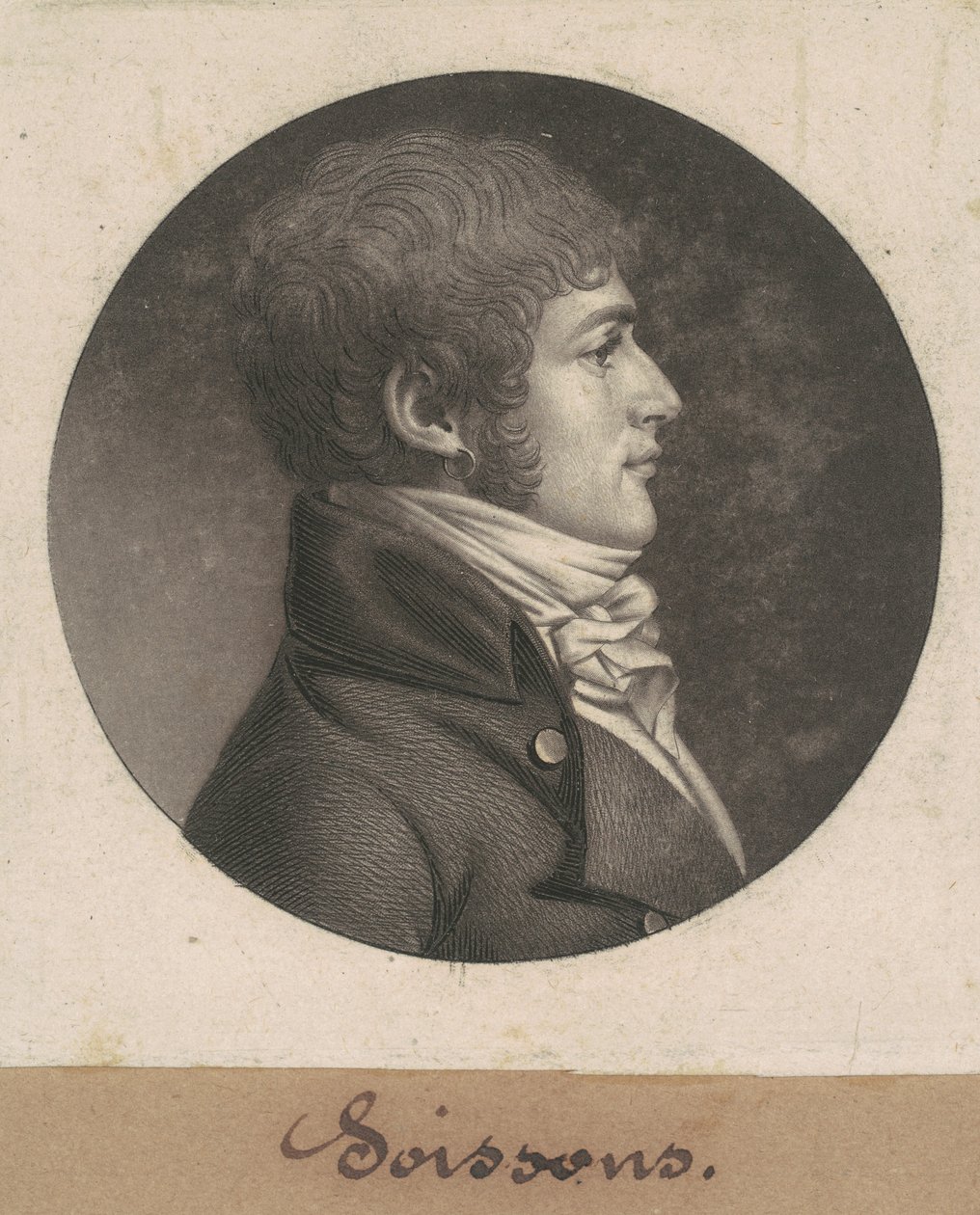 Soissons alkotó: Charles B. J. Févret de Saint Mémin
