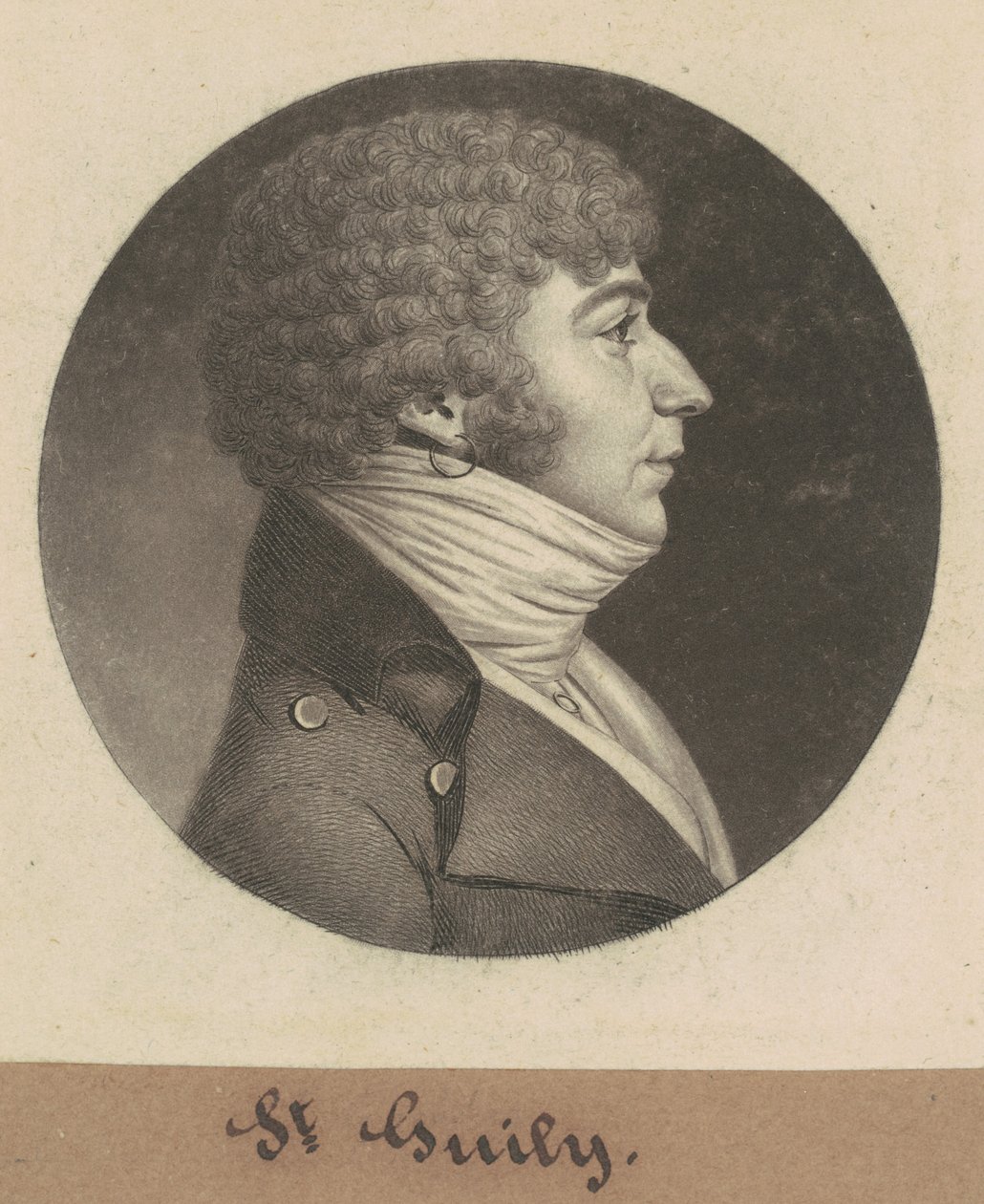 Szent Bűntudat alkotó: Charles B. J. Févret de Saint Mémin