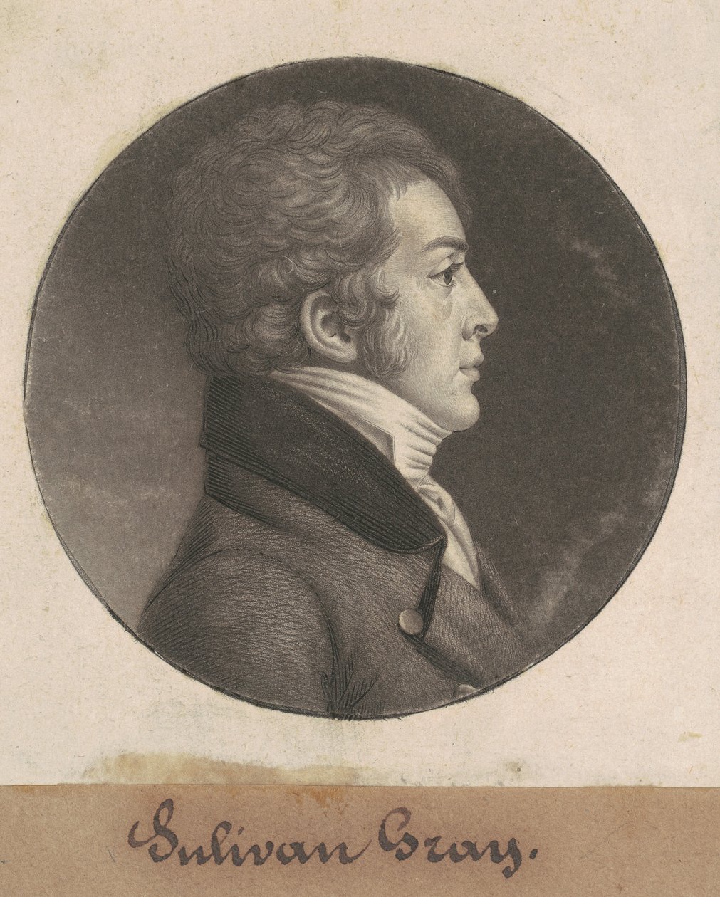 sullivan szürke alkotó: Charles B. J. Févret de Saint Mémin