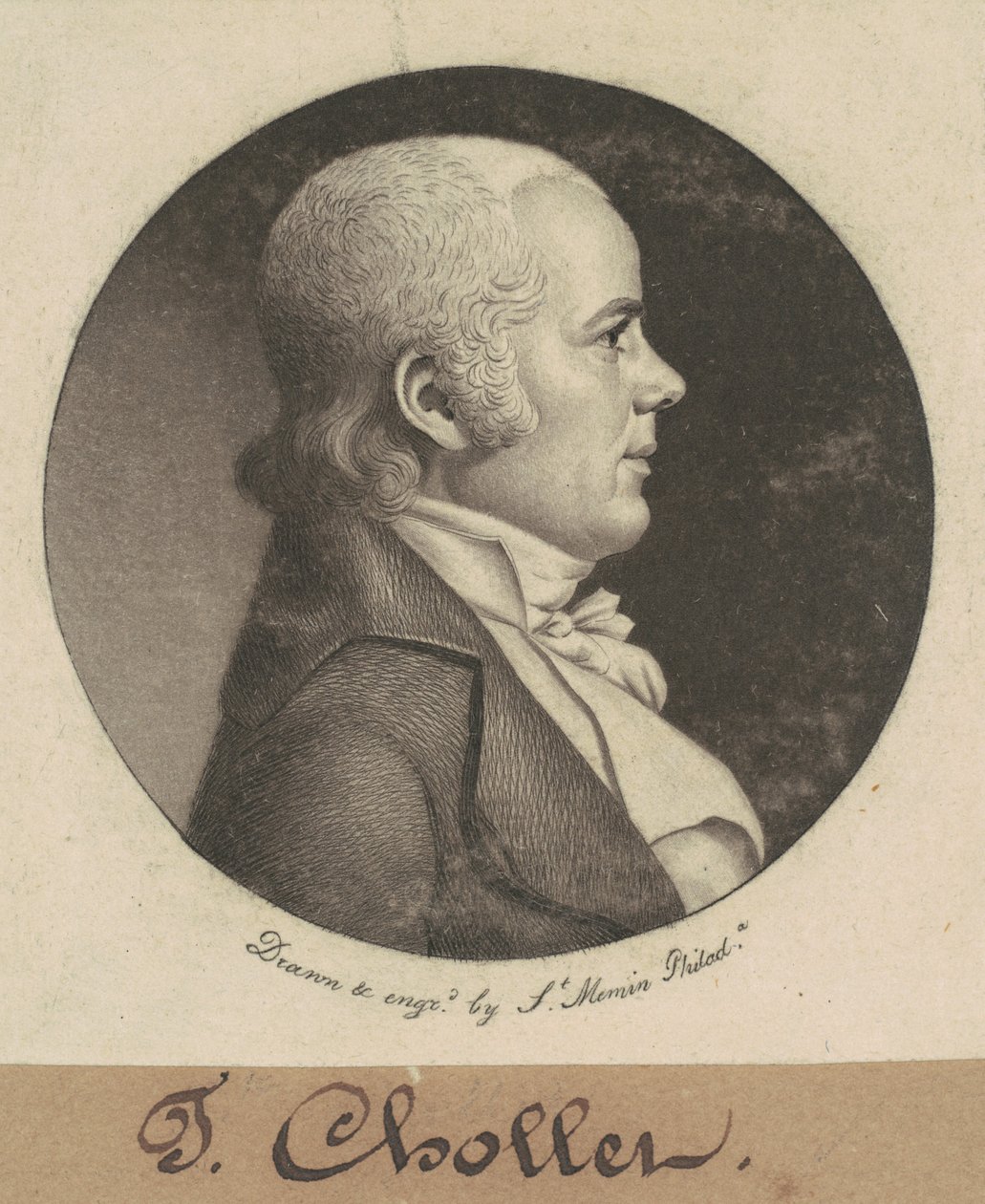 T. Chollet alkotó: Charles B. J. Févret de Saint Mémin