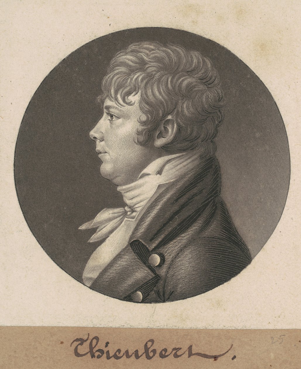Thieubert alkotó: Charles B. J. Févret de Saint Mémin