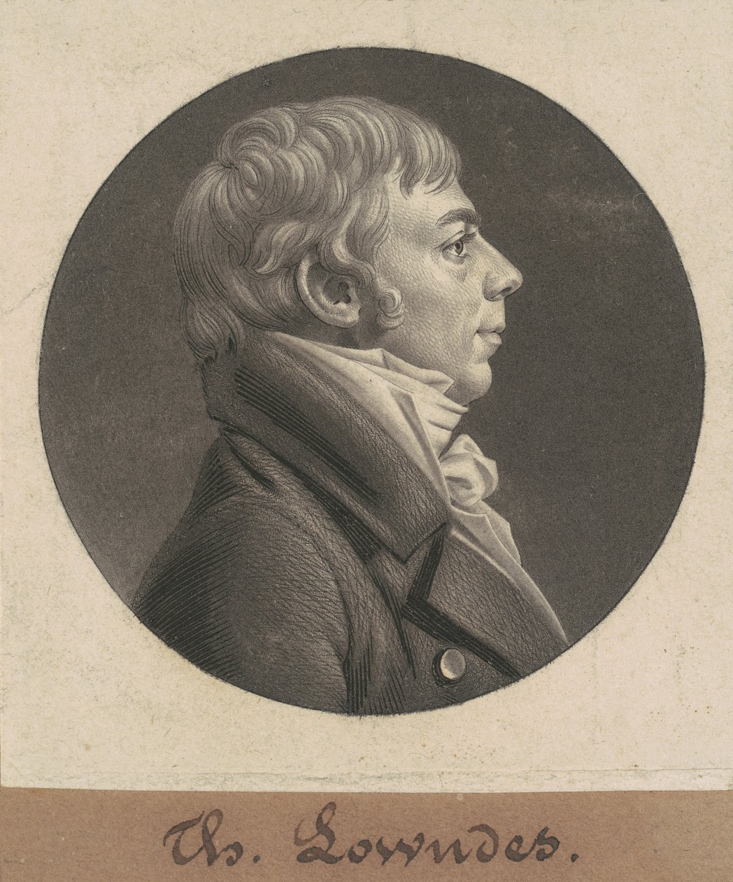 Thomas Lowndes alkotó: Charles B. J. Févret de Saint Mémin