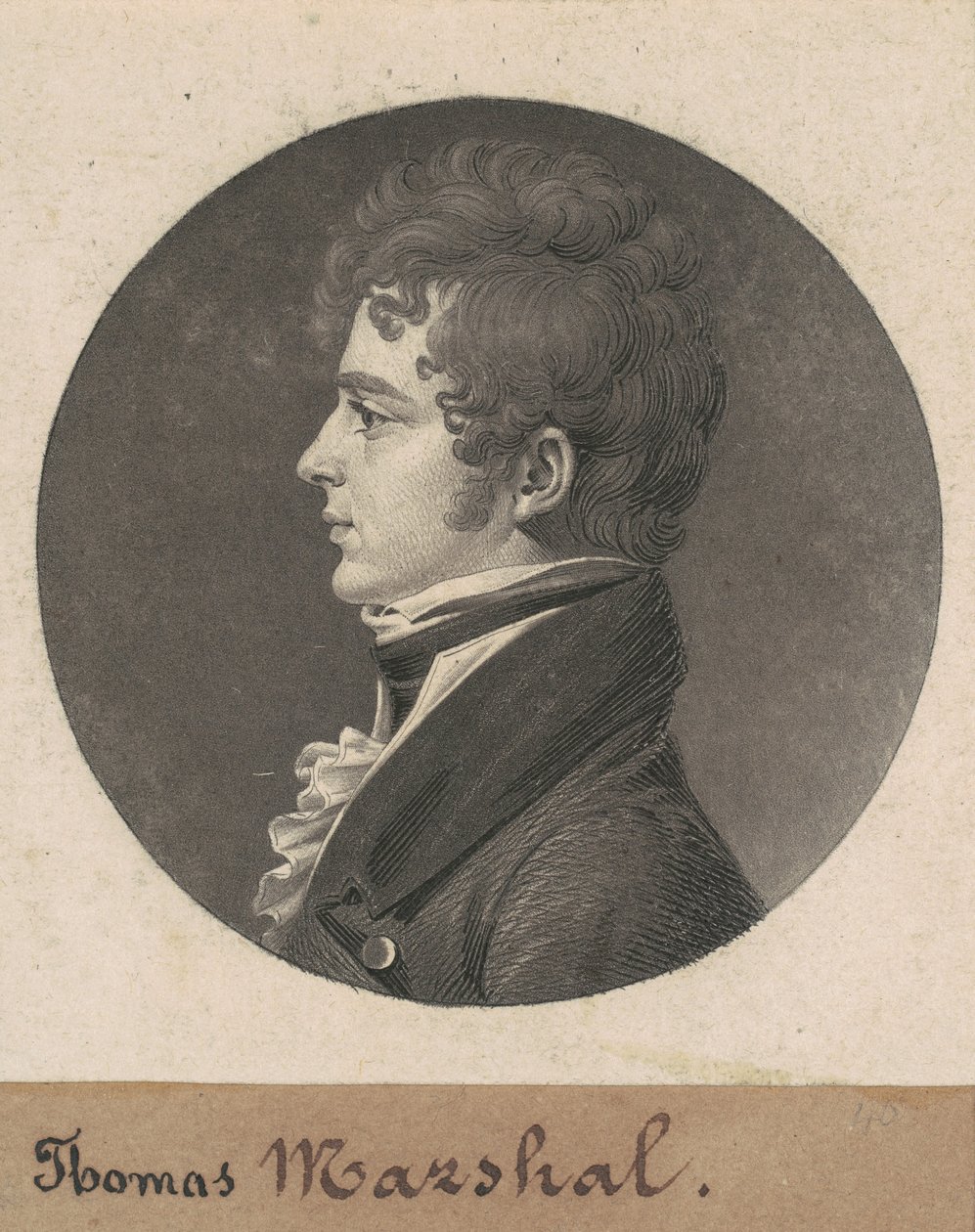 Thomas Marshall alkotó: Charles B. J. Févret de Saint Mémin