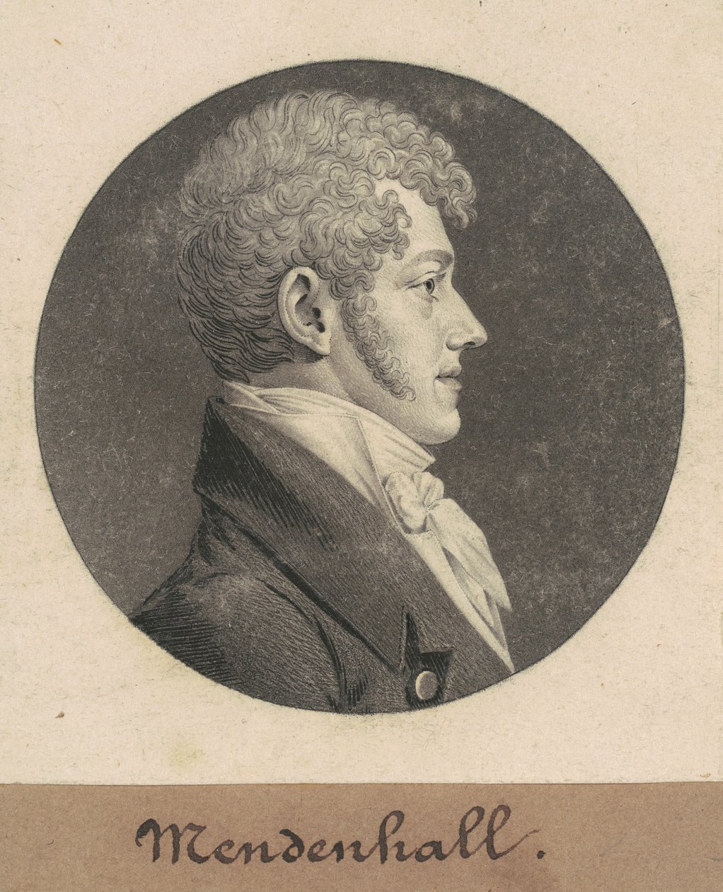 Thomas Mendenhall, Jr. alkotó: Charles B. J. Févret de Saint Mémin