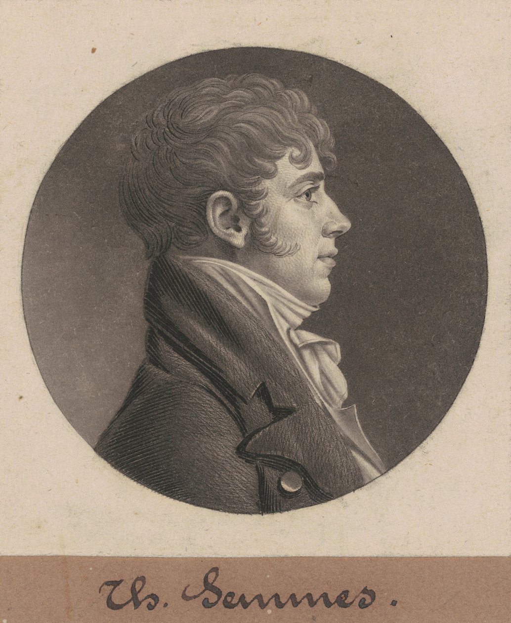 Thomas Semmes alkotó: Charles B. J. Févret de Saint Mémin