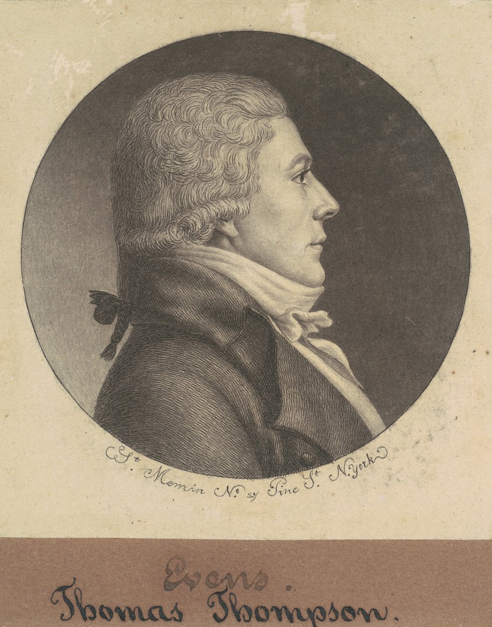 Thomas Thompson alkotó: Charles B. J. Févret de Saint Mémin