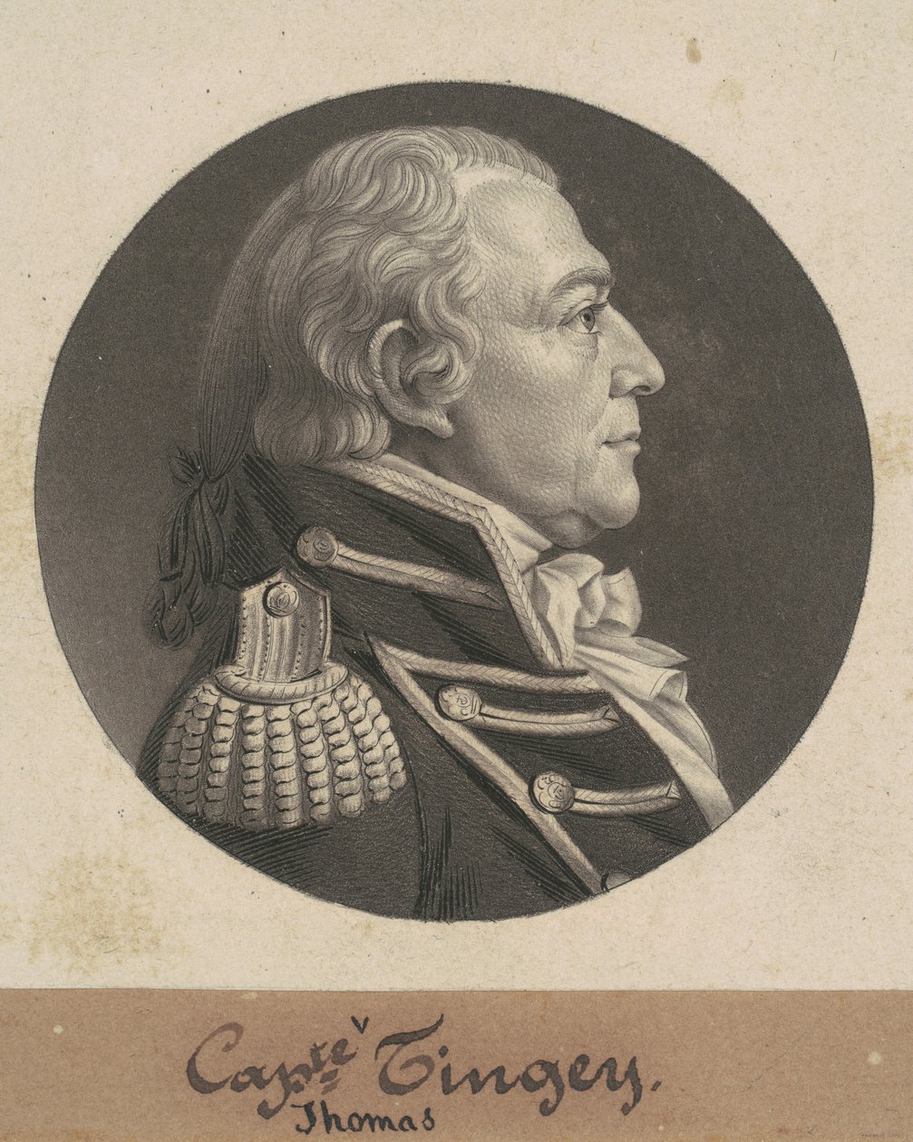 Thomas Tingey alkotó: Charles B. J. Févret de Saint Mémin