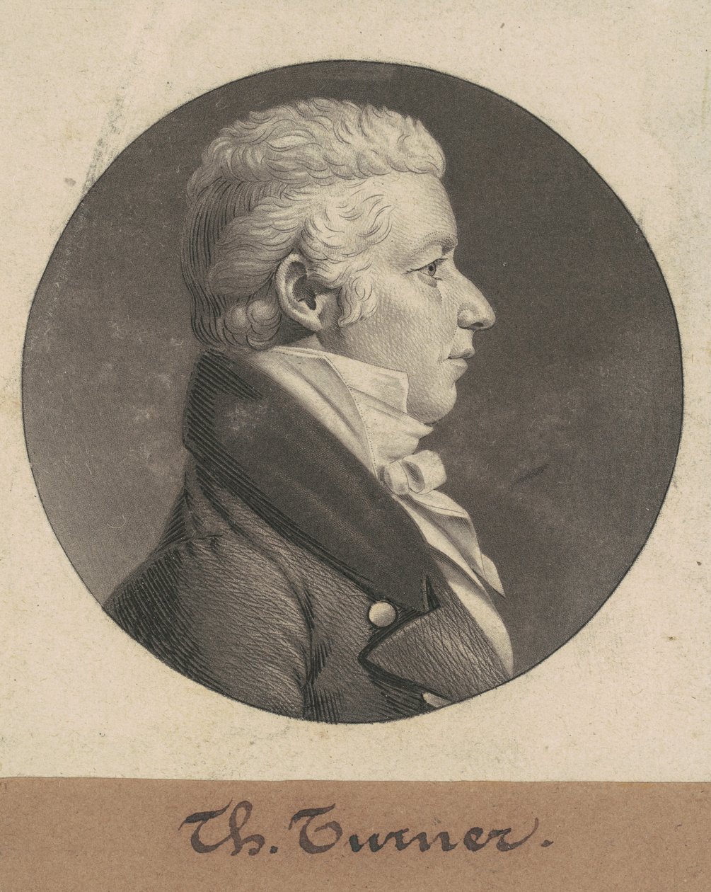 Thomas Turner alkotó: Charles B. J. Févret de Saint Mémin