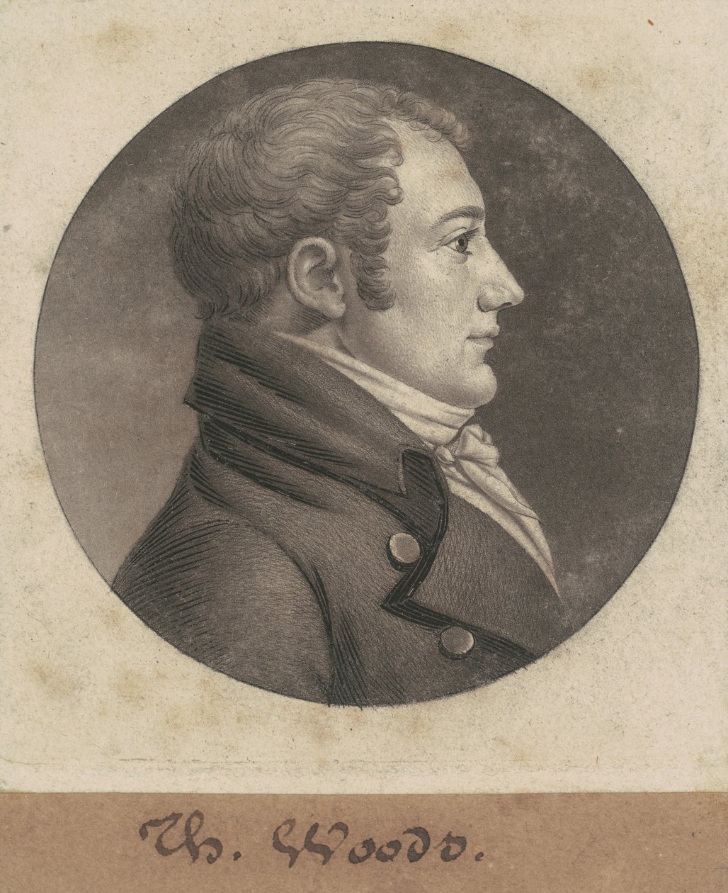 Thomas Woods alkotó: Charles B. J. Févret de Saint Mémin