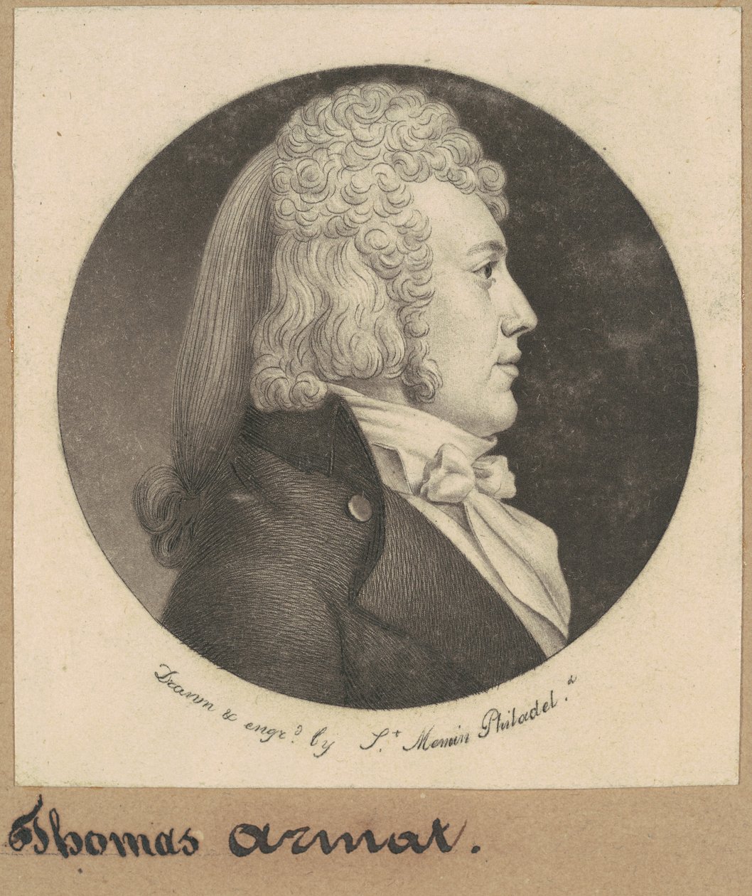 Thomas Wright Armat alkotó: Charles B. J. Févret de Saint Mémin