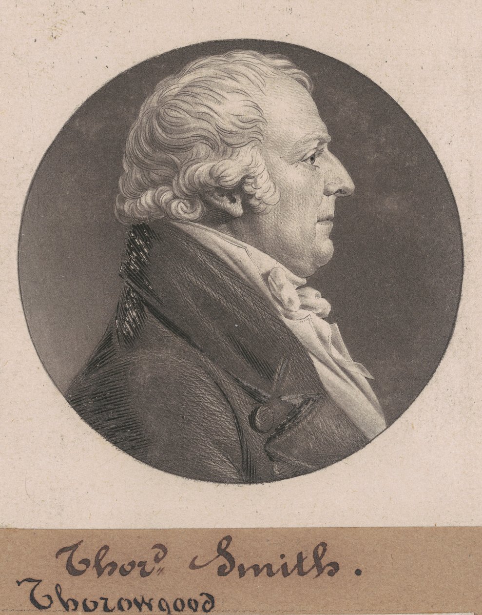 Thorowgood Smith alkotó: Charles B. J. Févret de Saint Mémin
