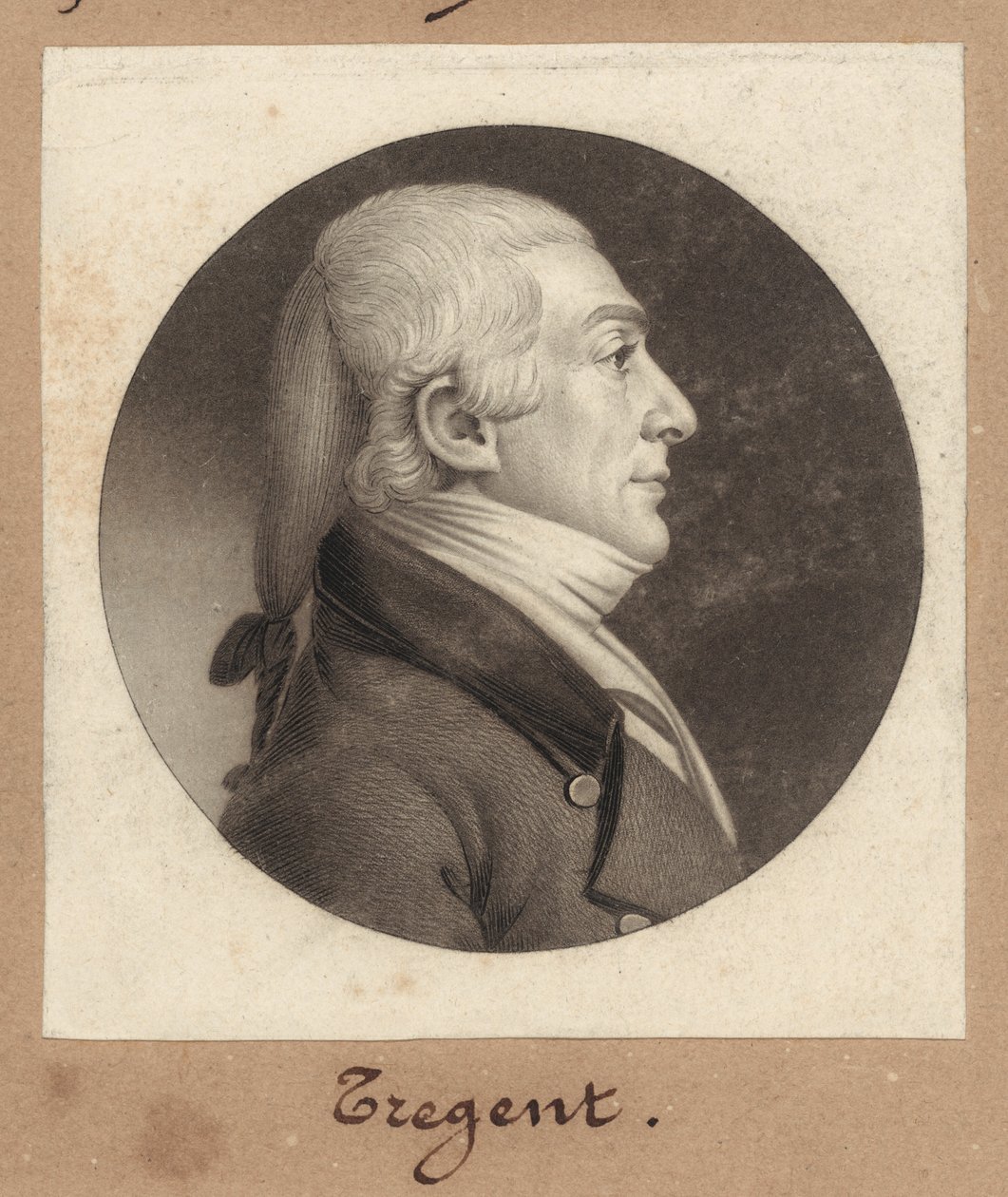 Tregent alkotó: Charles B. J. Févret de Saint Mémin