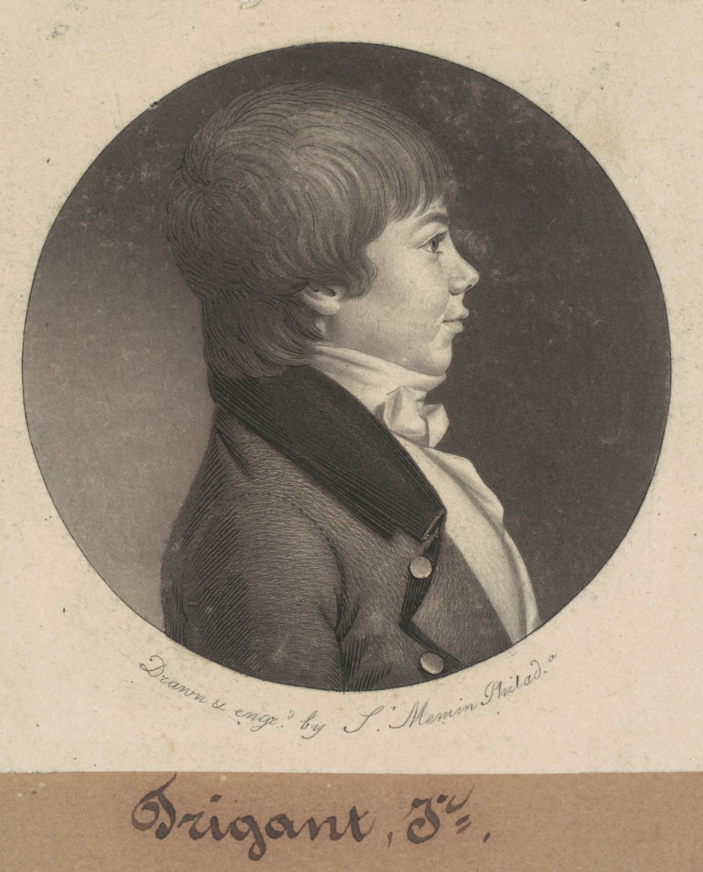 Trigant, ifj. alkotó: Charles B. J. Févret de Saint Mémin