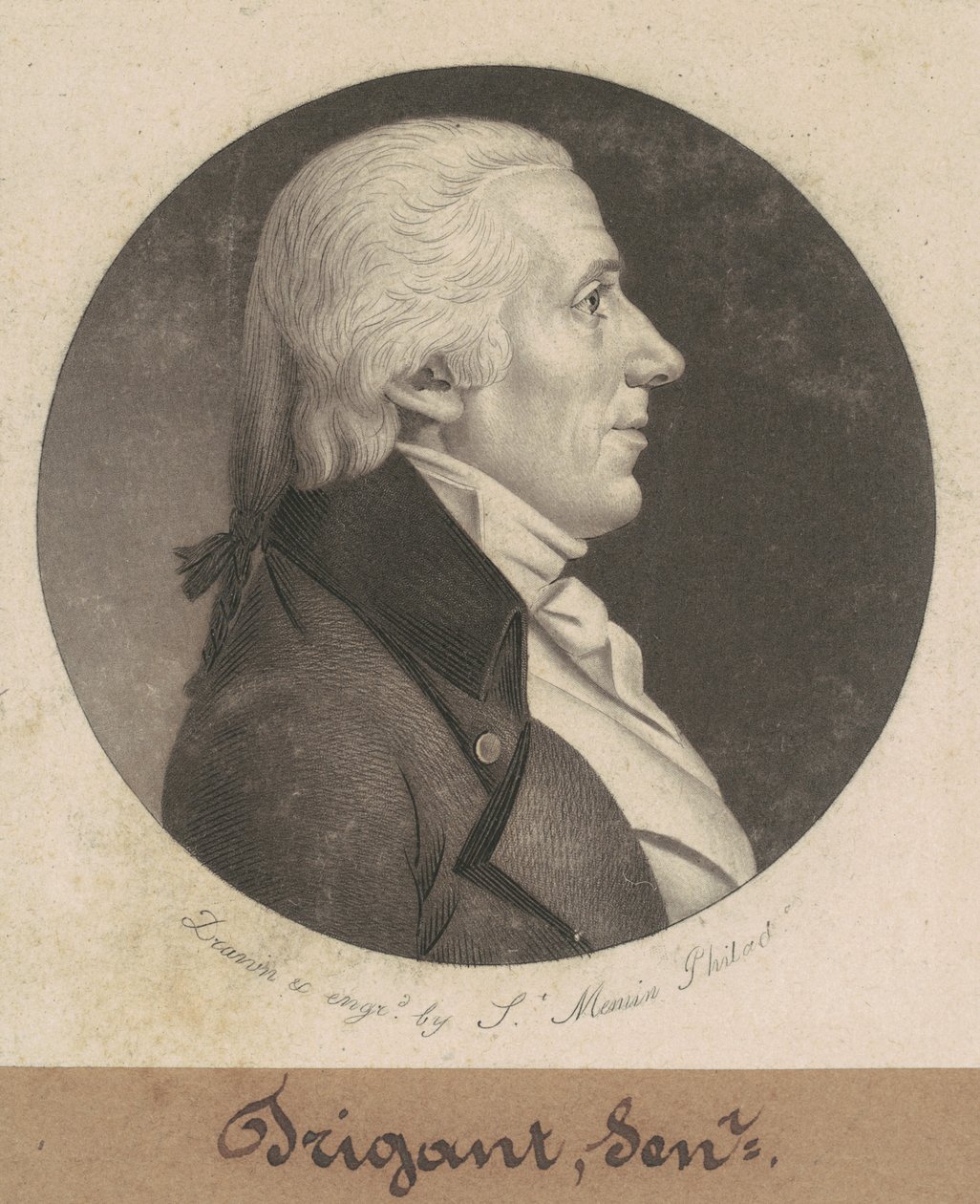 Trigant, Sr. alkotó: Charles B. J. Févret de Saint Mémin