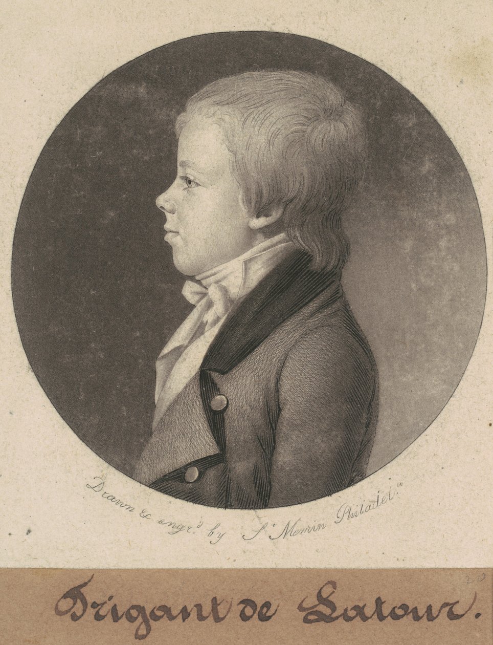 Trigant torony alkotó: Charles B. J. Févret de Saint Mémin