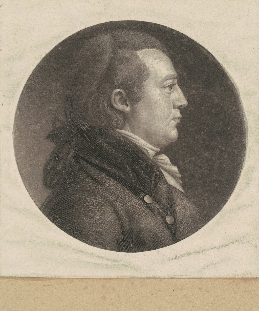 Azonosítatlan ember alkotó: Charles B. J. Févret de Saint Mémin