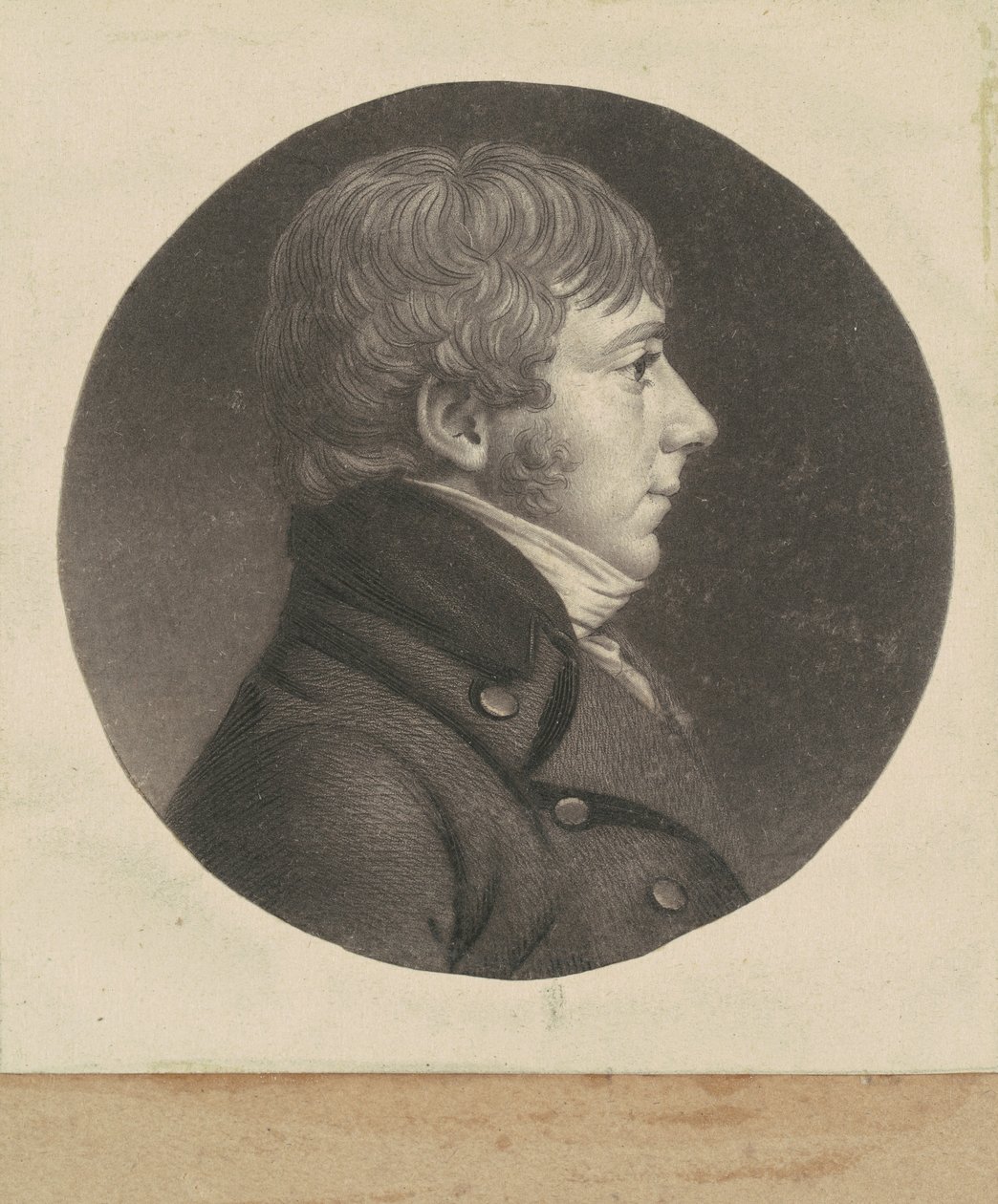 Azonosítatlan ember alkotó: Charles B. J. Févret de Saint Mémin