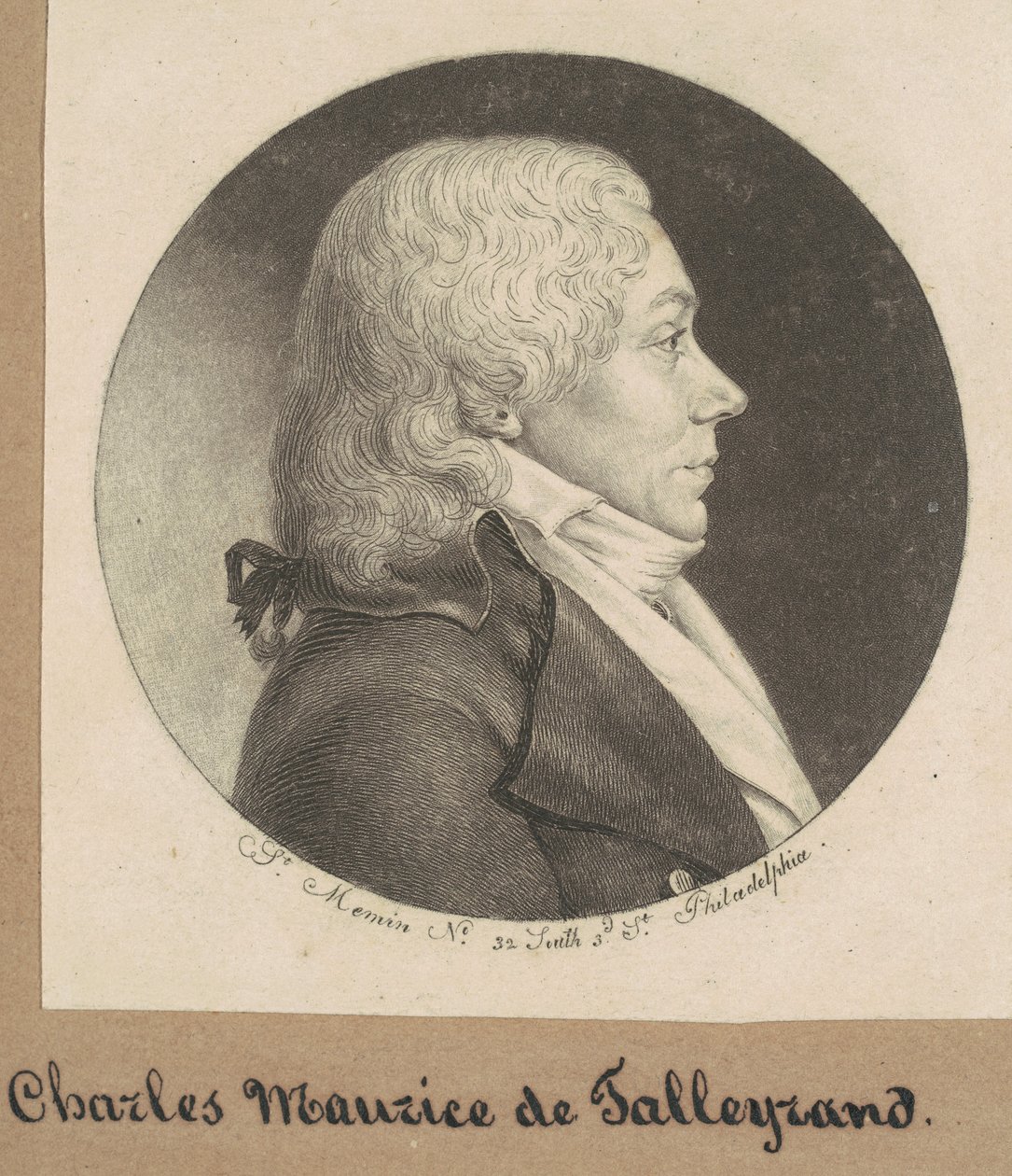 Azonosítatlan ember alkotó: Charles B. J. Févret de Saint Mémin