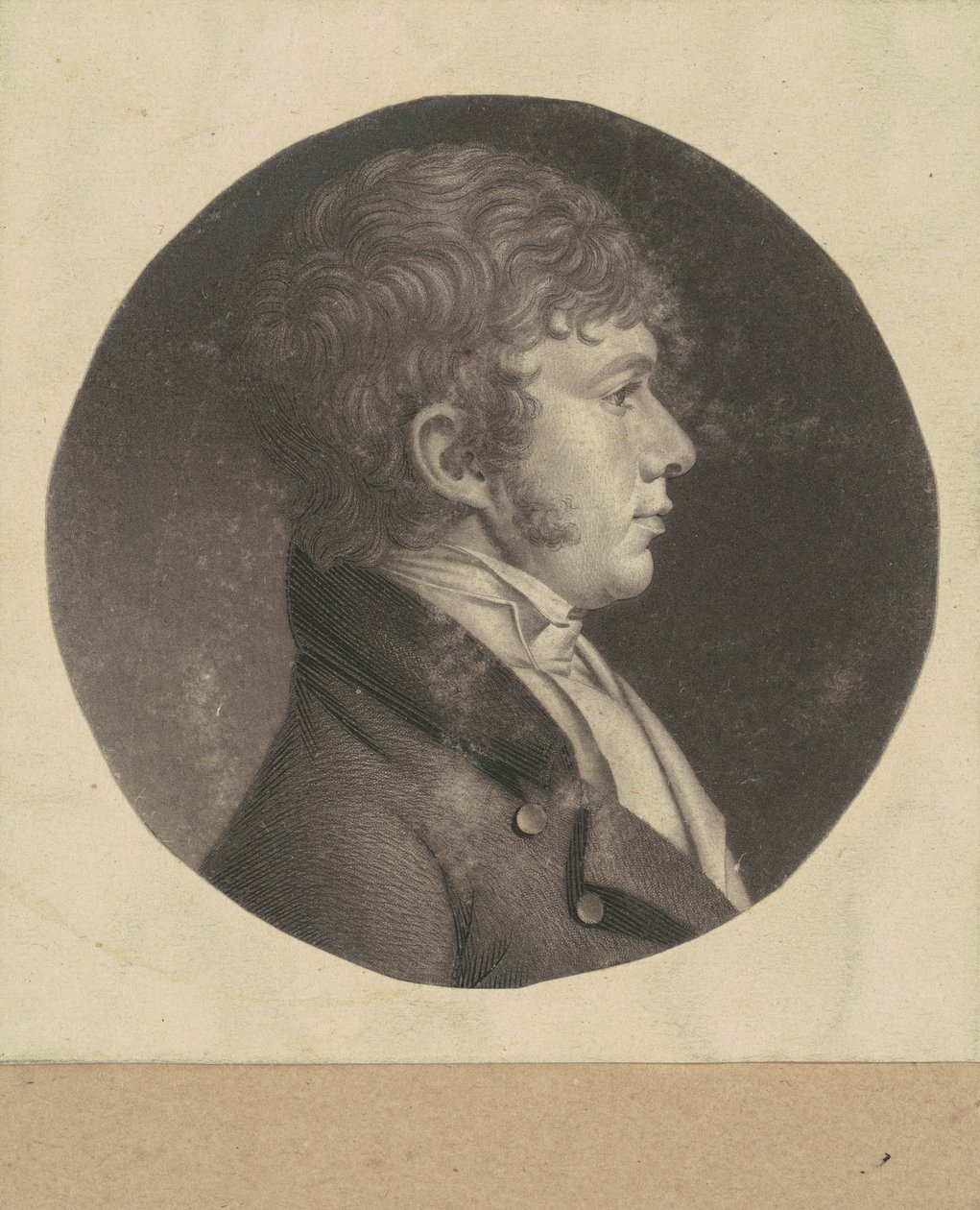 Azonosítatlan ember alkotó: Charles B. J. Févret de Saint Mémin