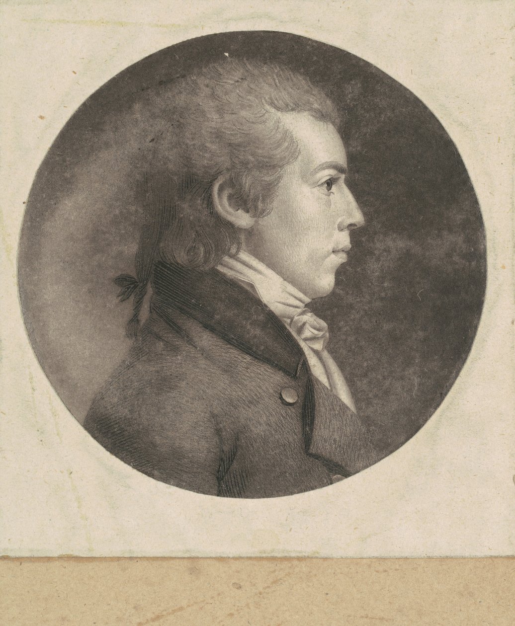 Azonosítatlan ember alkotó: Charles B. J. Févret de Saint Mémin
