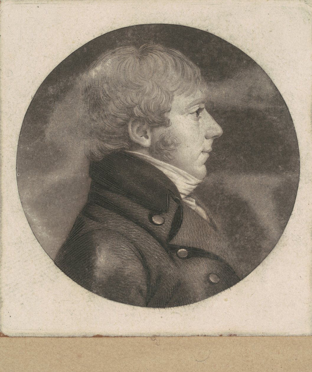 Azonosítatlan ember alkotó: Charles B. J. Févret de Saint Mémin