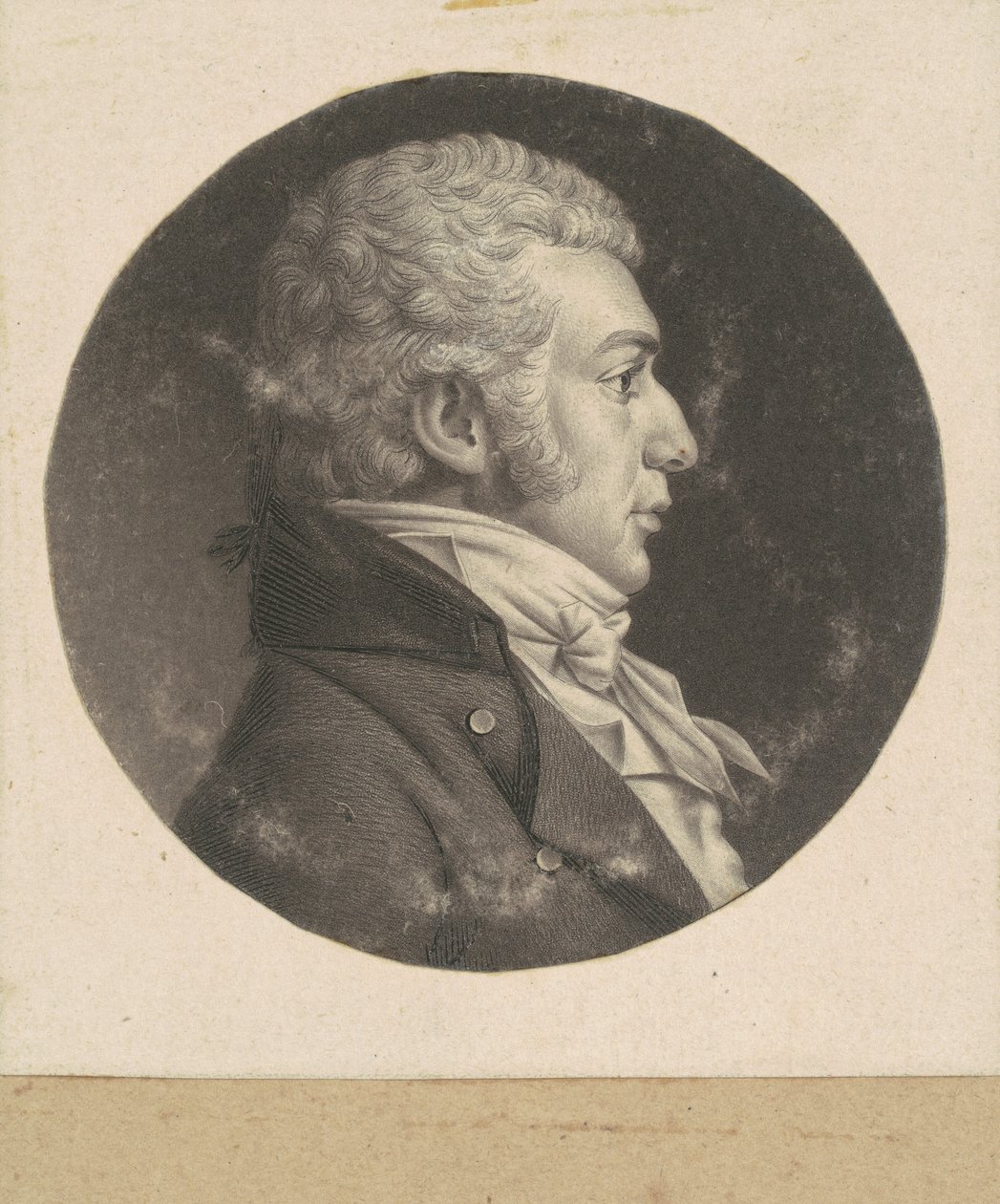 Azonosítatlan ember alkotó: Charles B. J. Févret de Saint Mémin